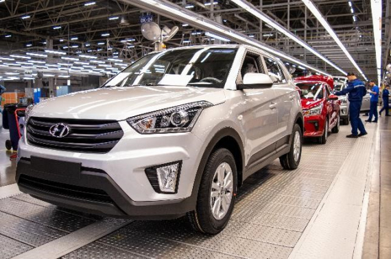 Российский завод Hyundai Motor перевыполнил производственный план на 2019 год